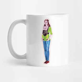 Mom with Baby Mug